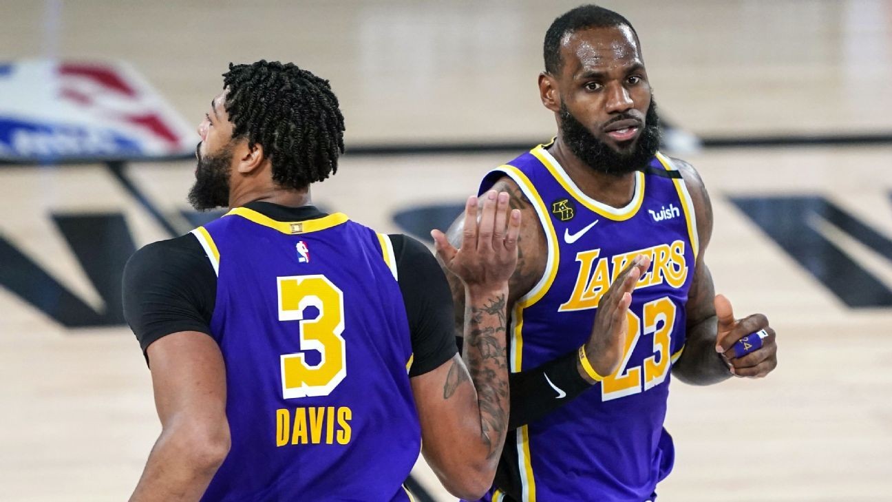 LeBron James, Anthony Davis to make preseason debuts Wednesday for Los ...