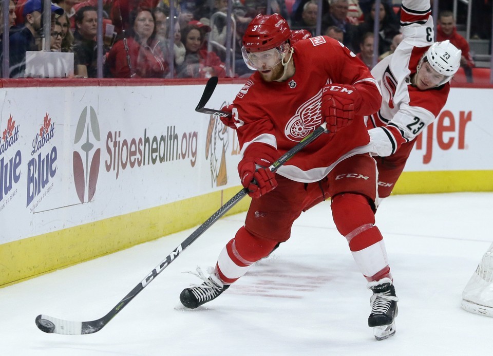 Red Wings' Nick Jensen faces competition for lineup spot