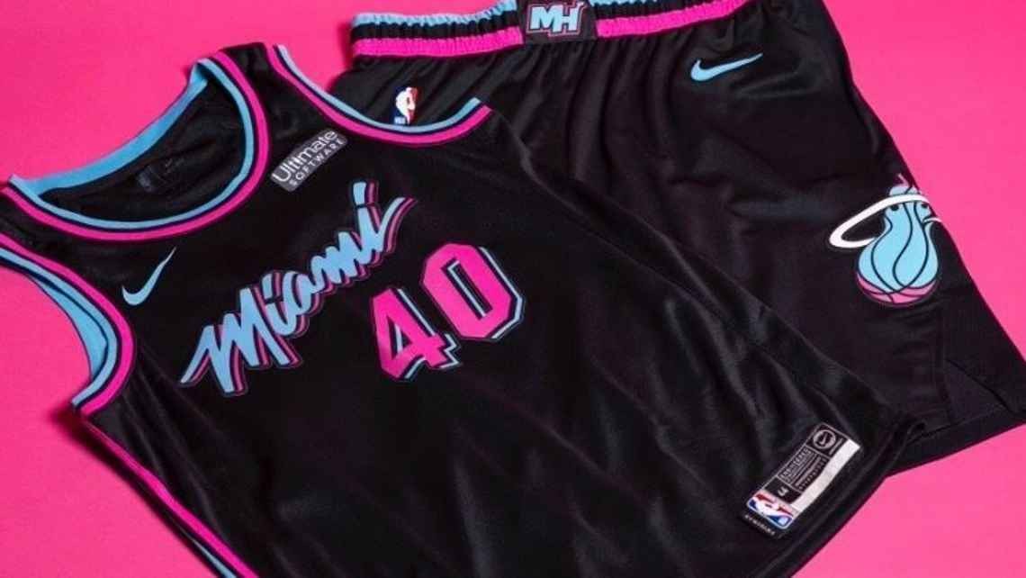 Heat roll out new version of Miami Vice uniforms