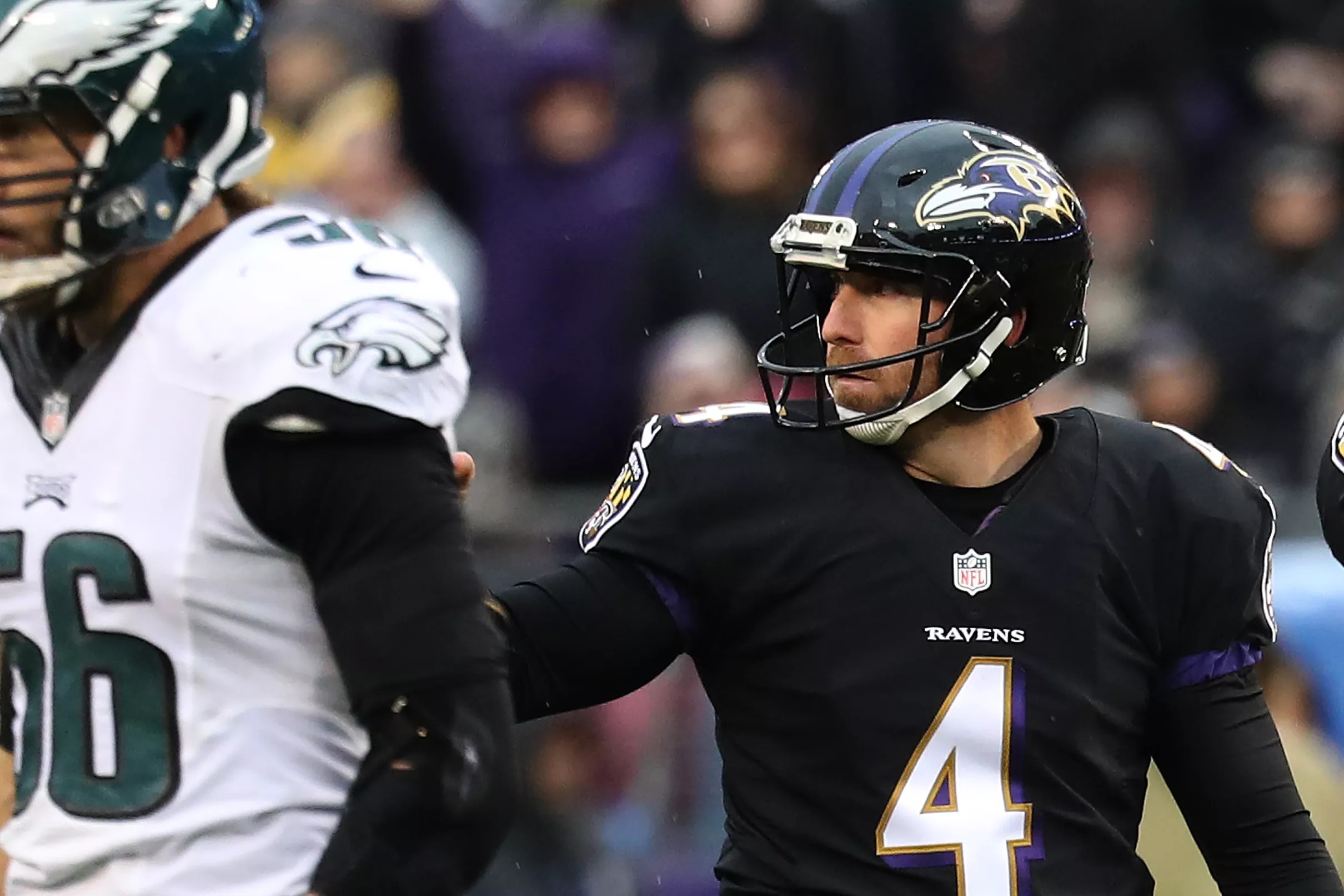 Sam Koch ignites Ravens offense in first half