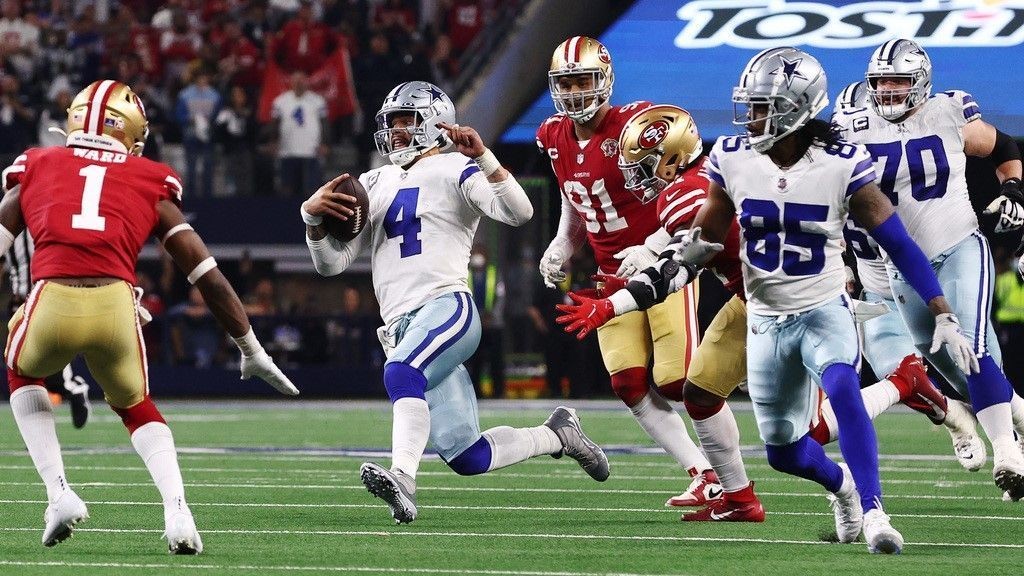 Dallas Cowboys' Mike McCarthy defends QB draw play: 'Shouldn't have had ...