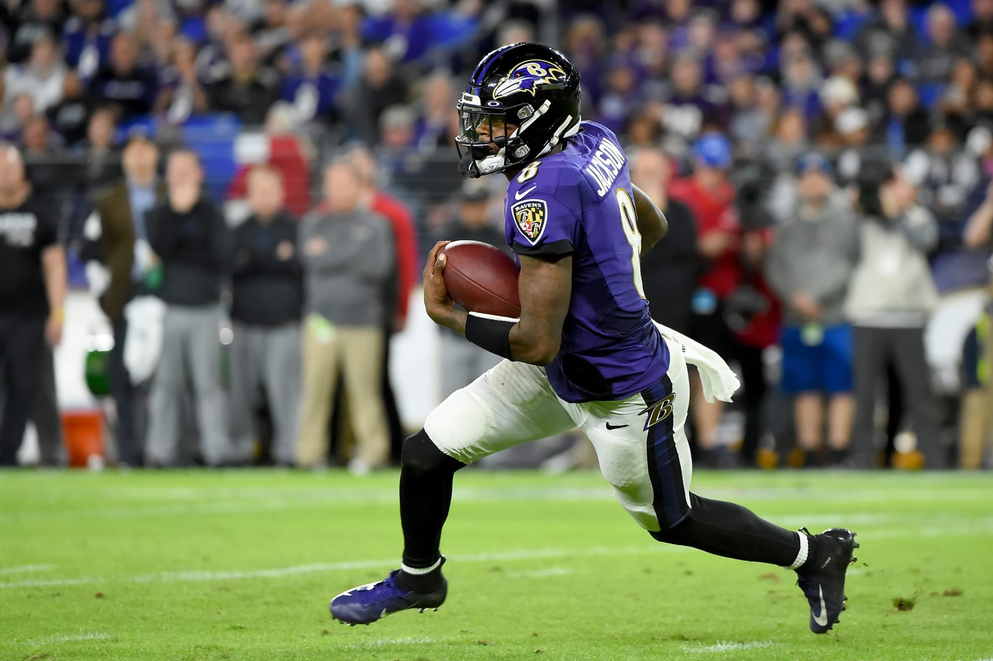 How can Baltimore Ravens actually use four running backs?