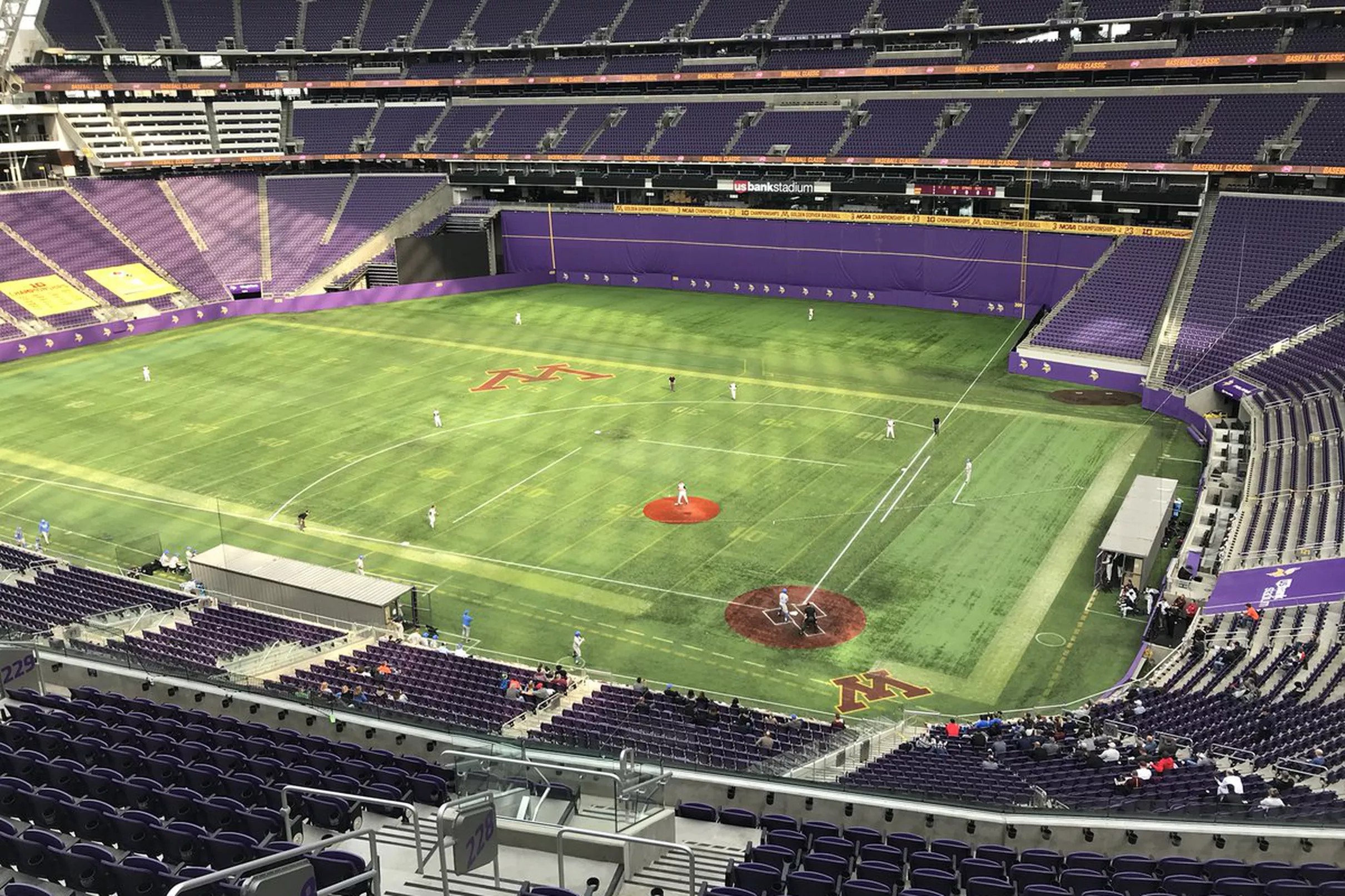 U.S. Bank Stadium (Minneapolis), baseball configuration r/ballparks
