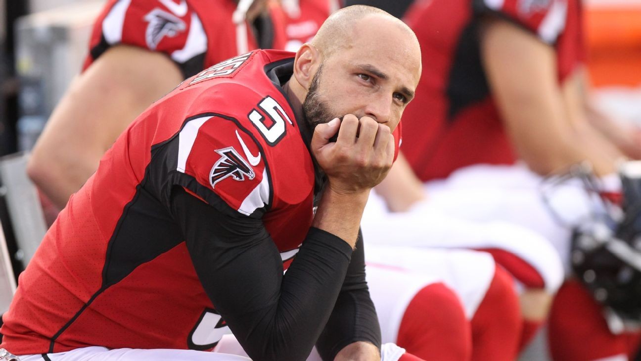 Atlanta Falcons place punter Matt Bosher on IR with groin injury