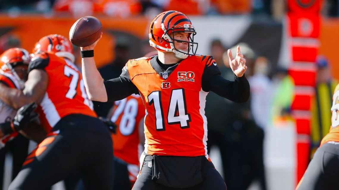 Bengals aren't seeking contract extension for Andy Dalton this year