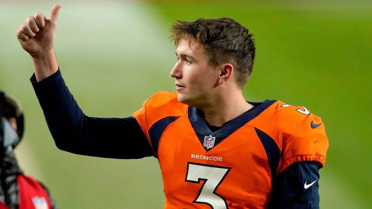 Broncos quarterback Drew Lock still believes he's 'the guy'