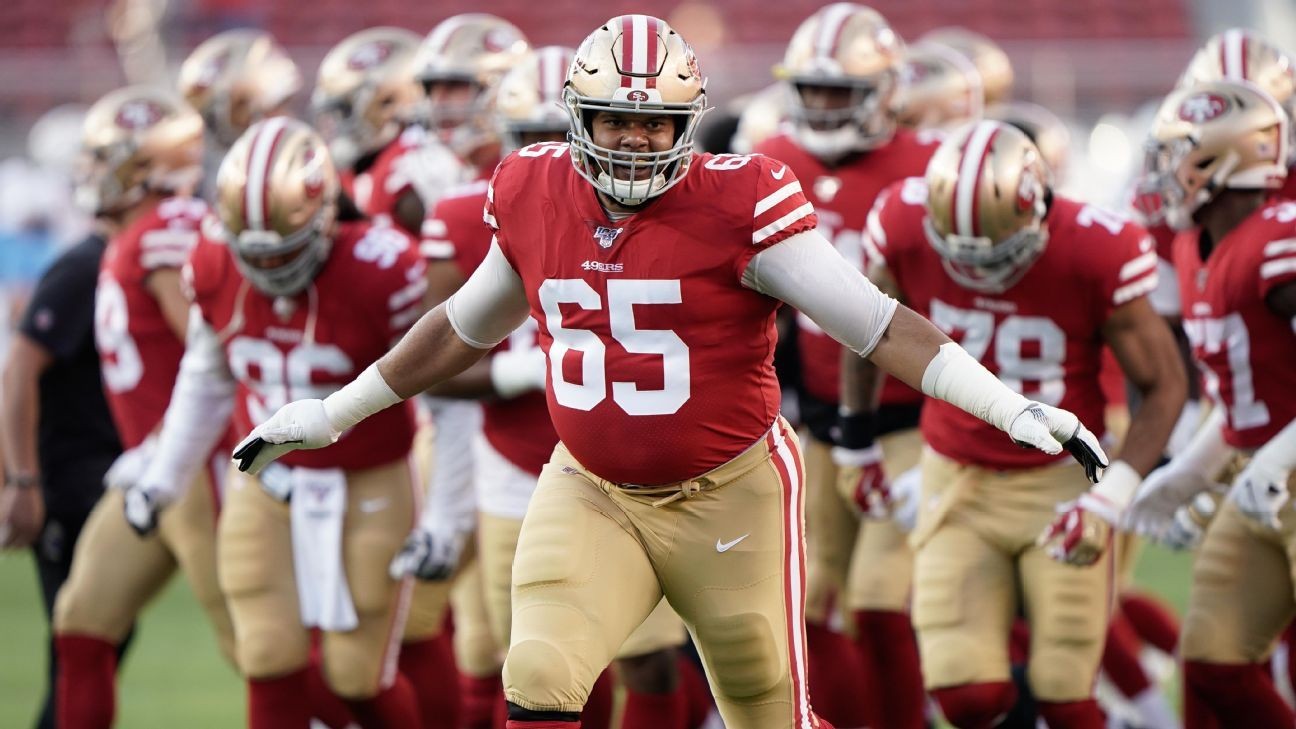 Lions sign former 49ers first-round OG Garnett