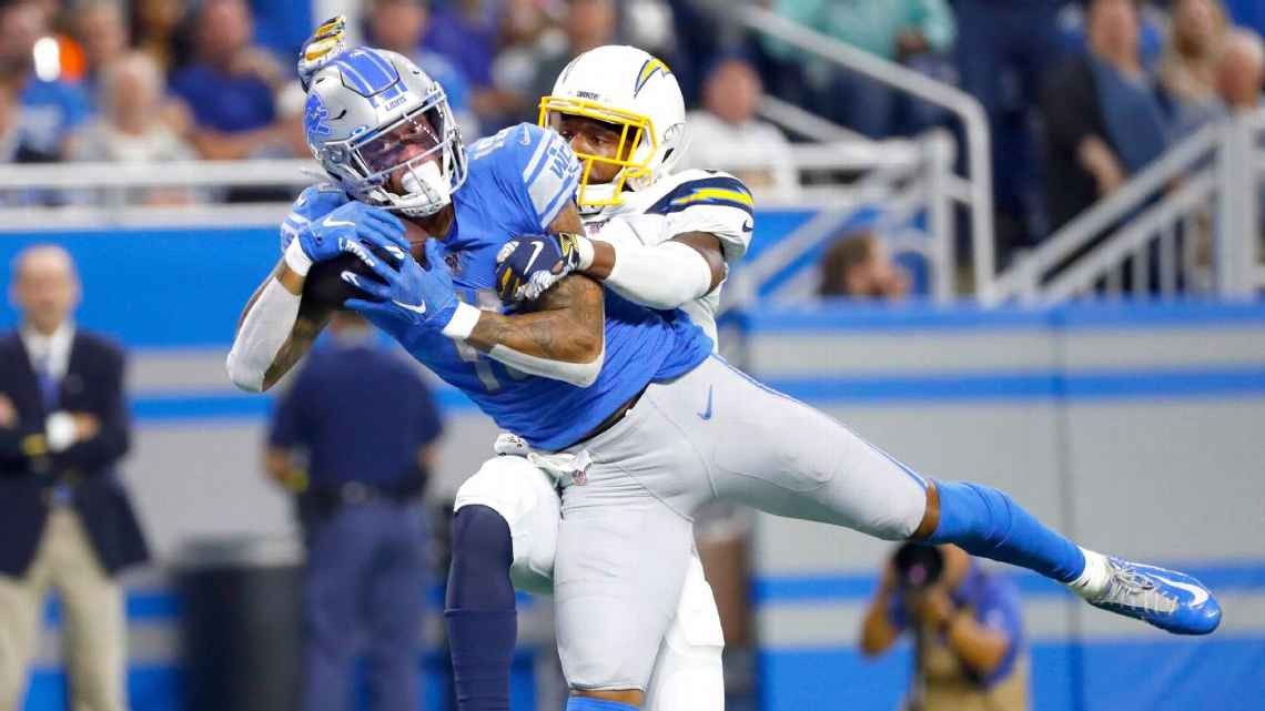 Lions' Kenny Golladay shows he's one of the NFL's rising talents in win