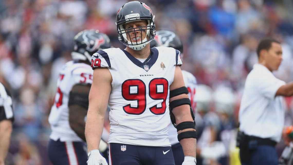 J.J. Watt, Texans pass rush rusty and inconsistent in Week 1 loss