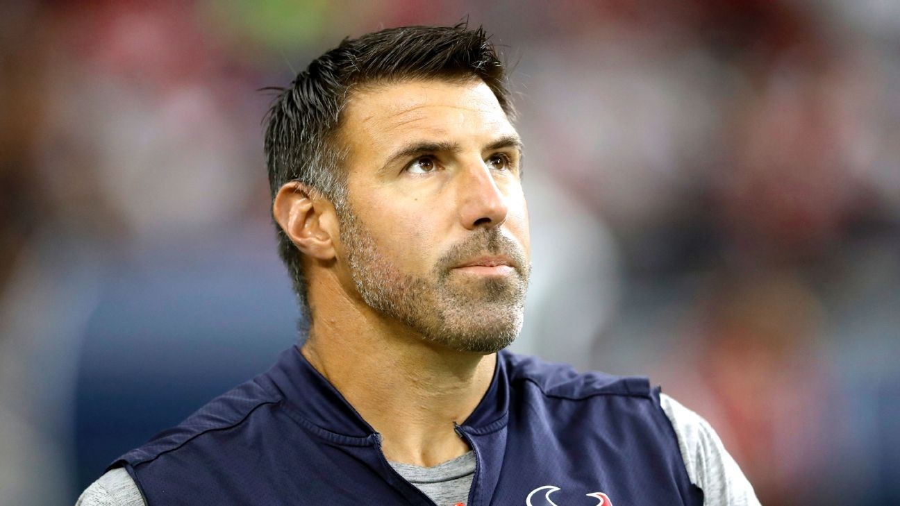 'Animated' Mike Vrabel impressing in first season as Texans DC