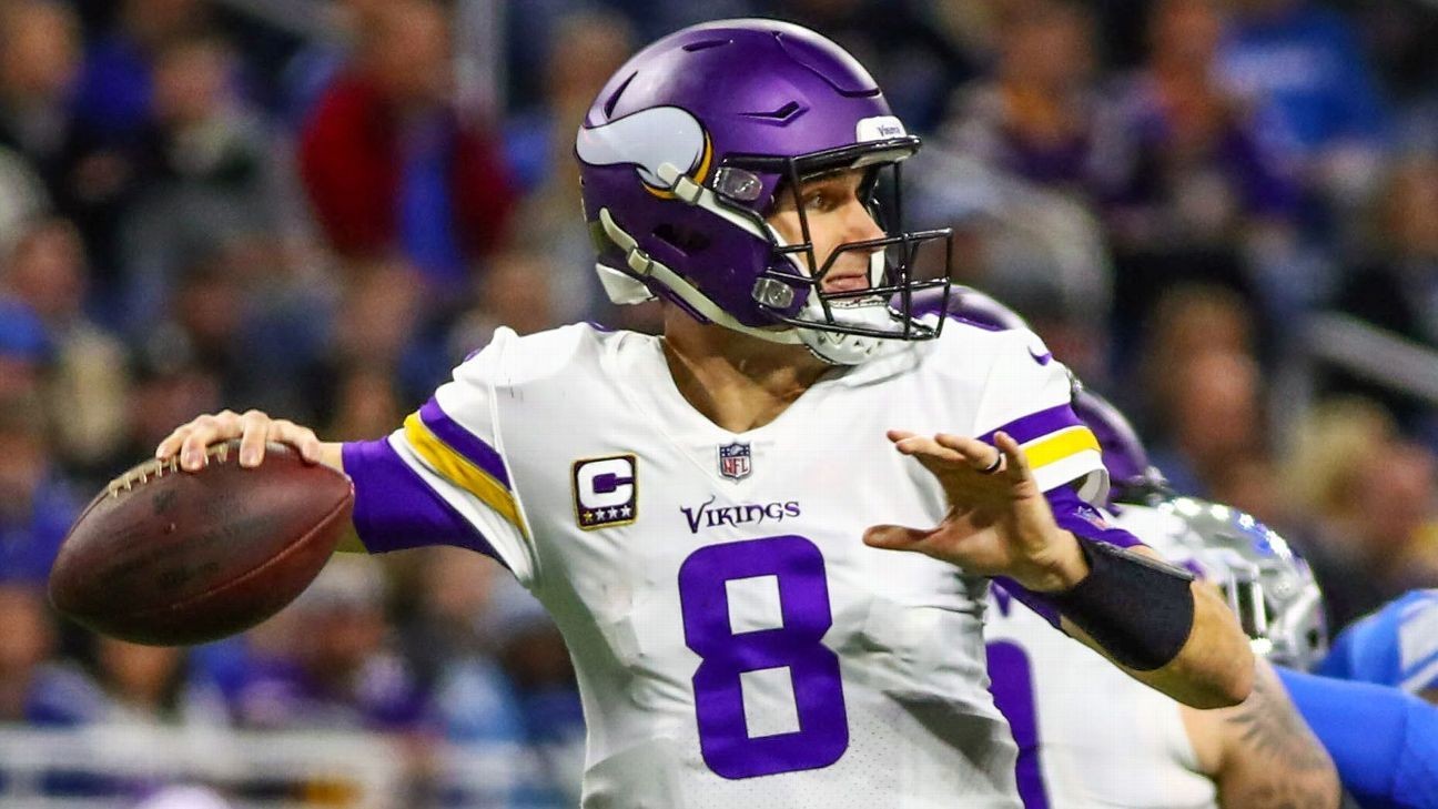 Watch: Kirk Cousins heaves 44-yard Hail Mary to give Vikings lead