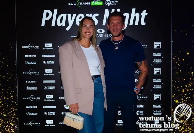 WTA players shine at Berlin Players’ Night, Sabalenka brings boyfriend