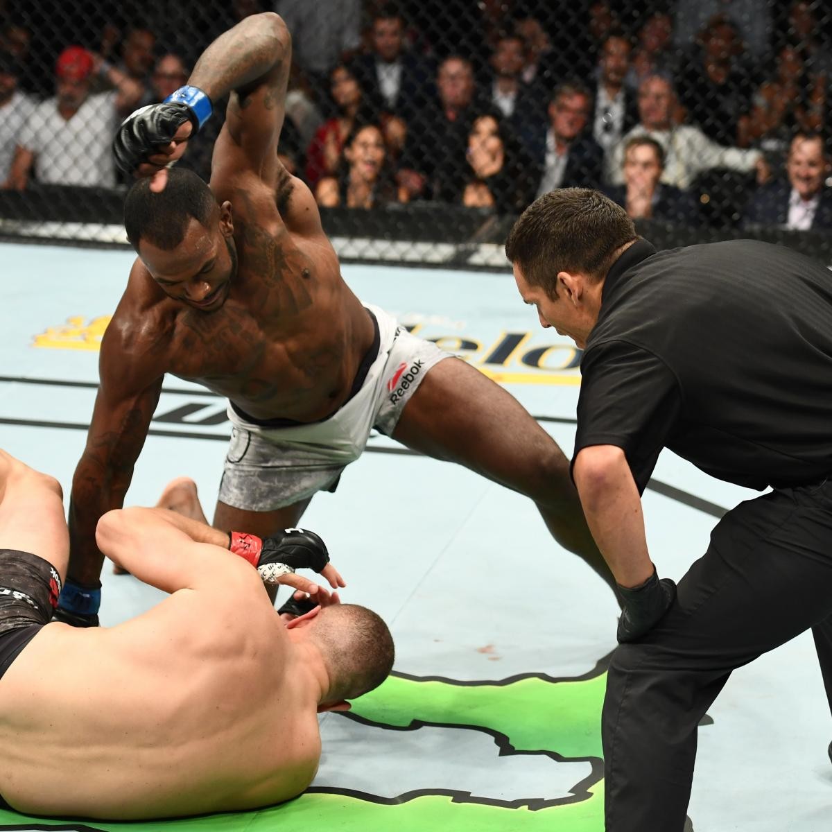 MMA Fighter Lands Savage Straight Left Hand for Epic Upset Win at UFC 226