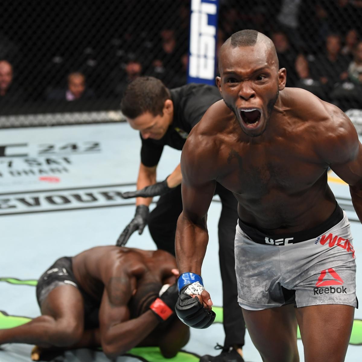 Khama Worthy Scores Massive Upset Via TKO on Just 4 Days Notice at UFC 241