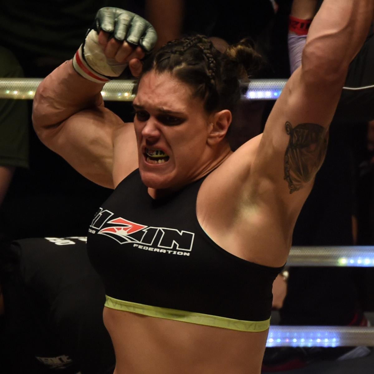 Gabi Garcia Chokes out Opponent in MMA Return at Road FC 47