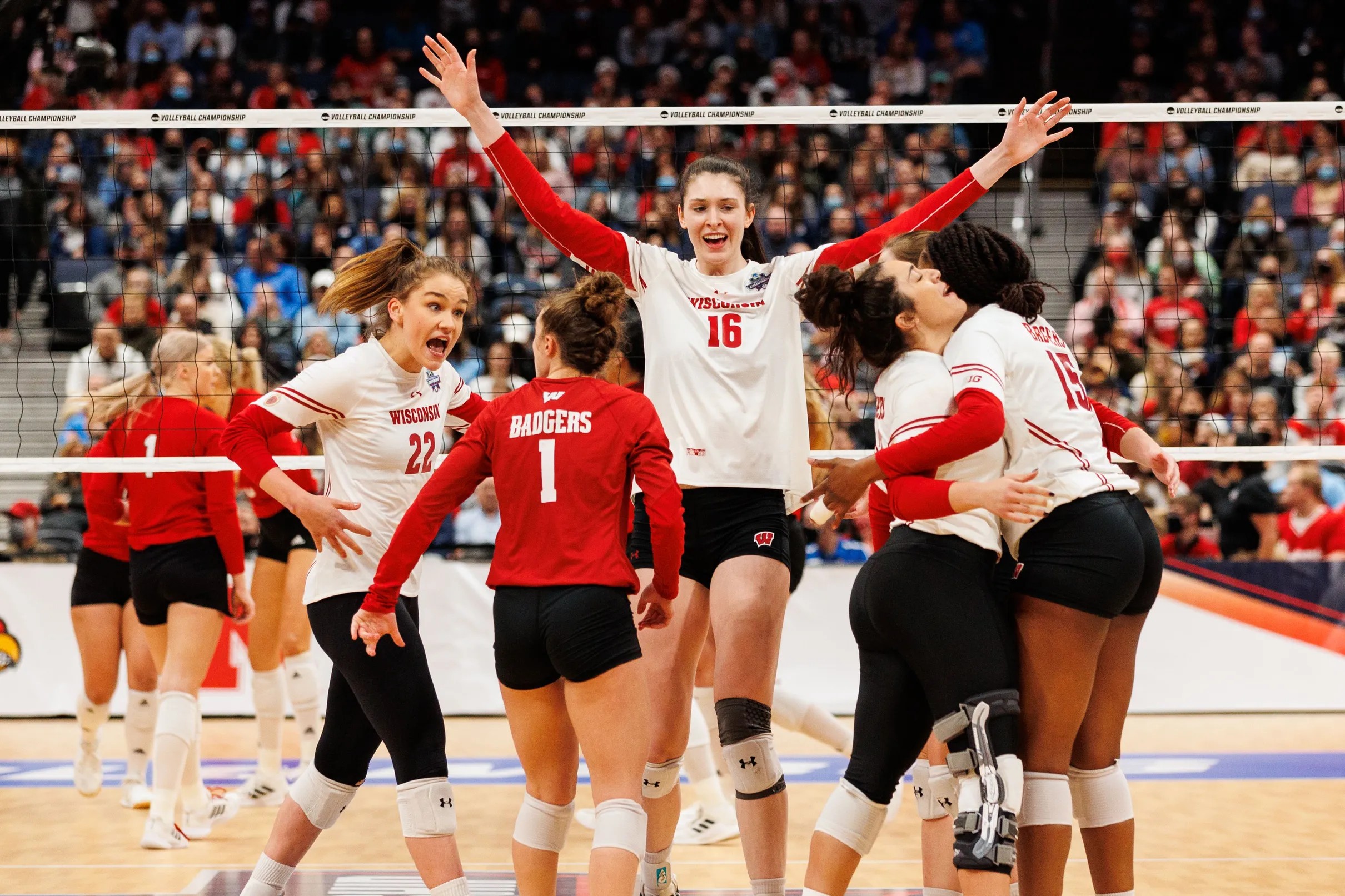 This Wisconsin Badgers volleyball team was a joy