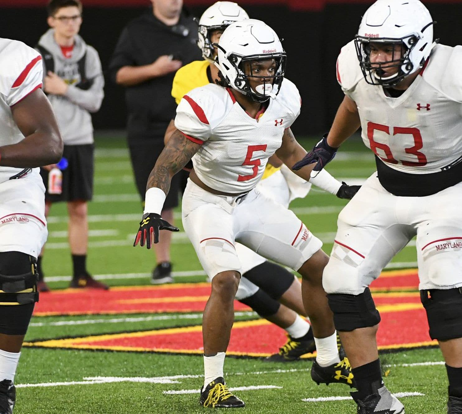 Terps football spring game offers glimpse at Anthony McFarland and the ...