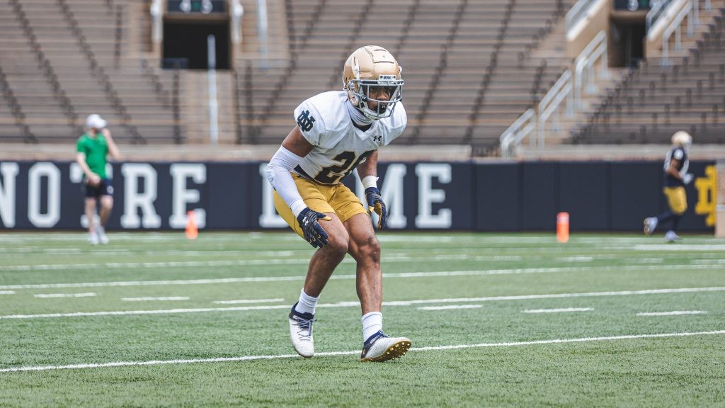 CB Shaun Crawford returns to Notre Dame for a sixth season