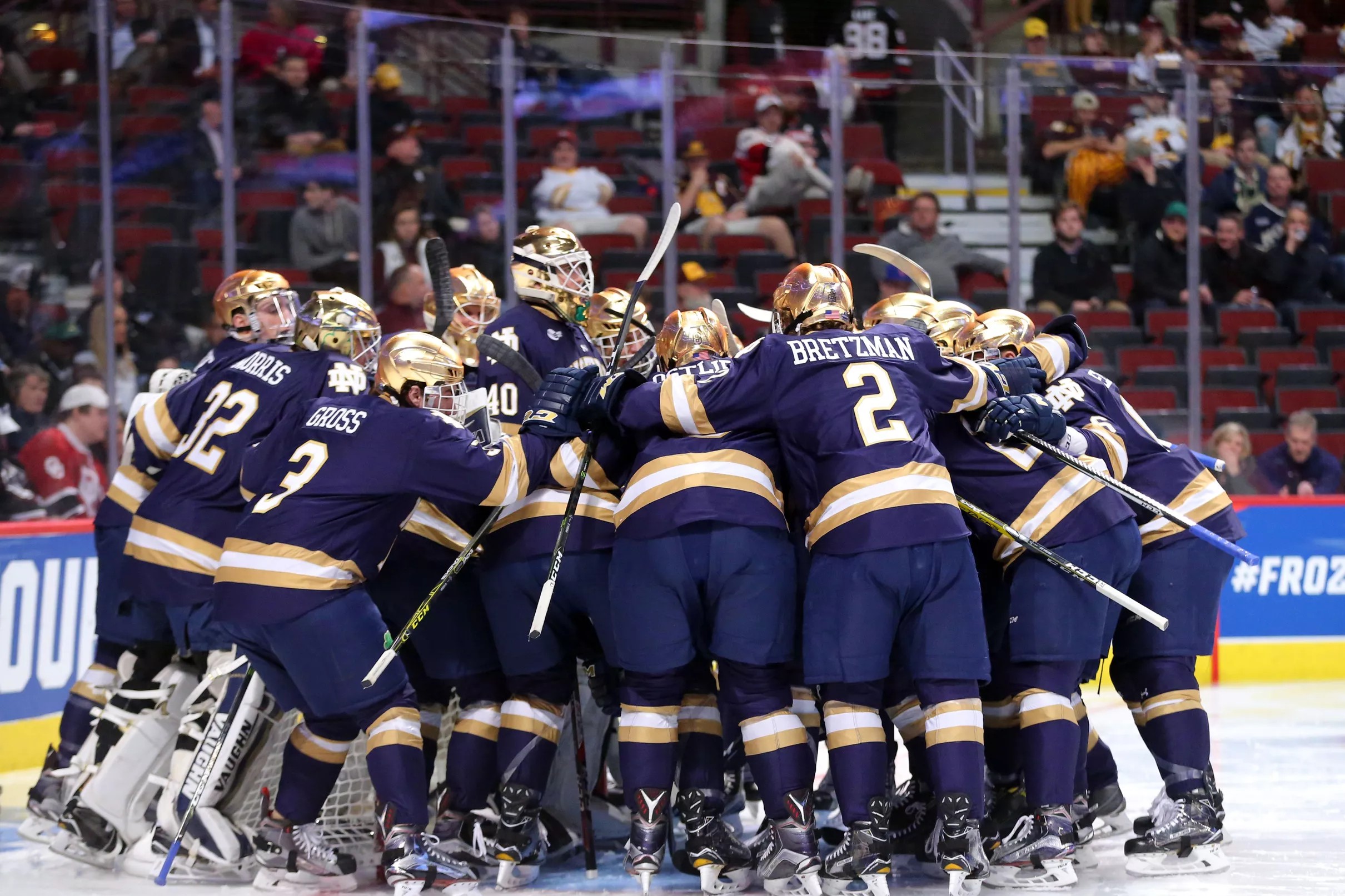 Say HELLO to New OFD Staffer, Lino: Notre Dame Hockey Greetings