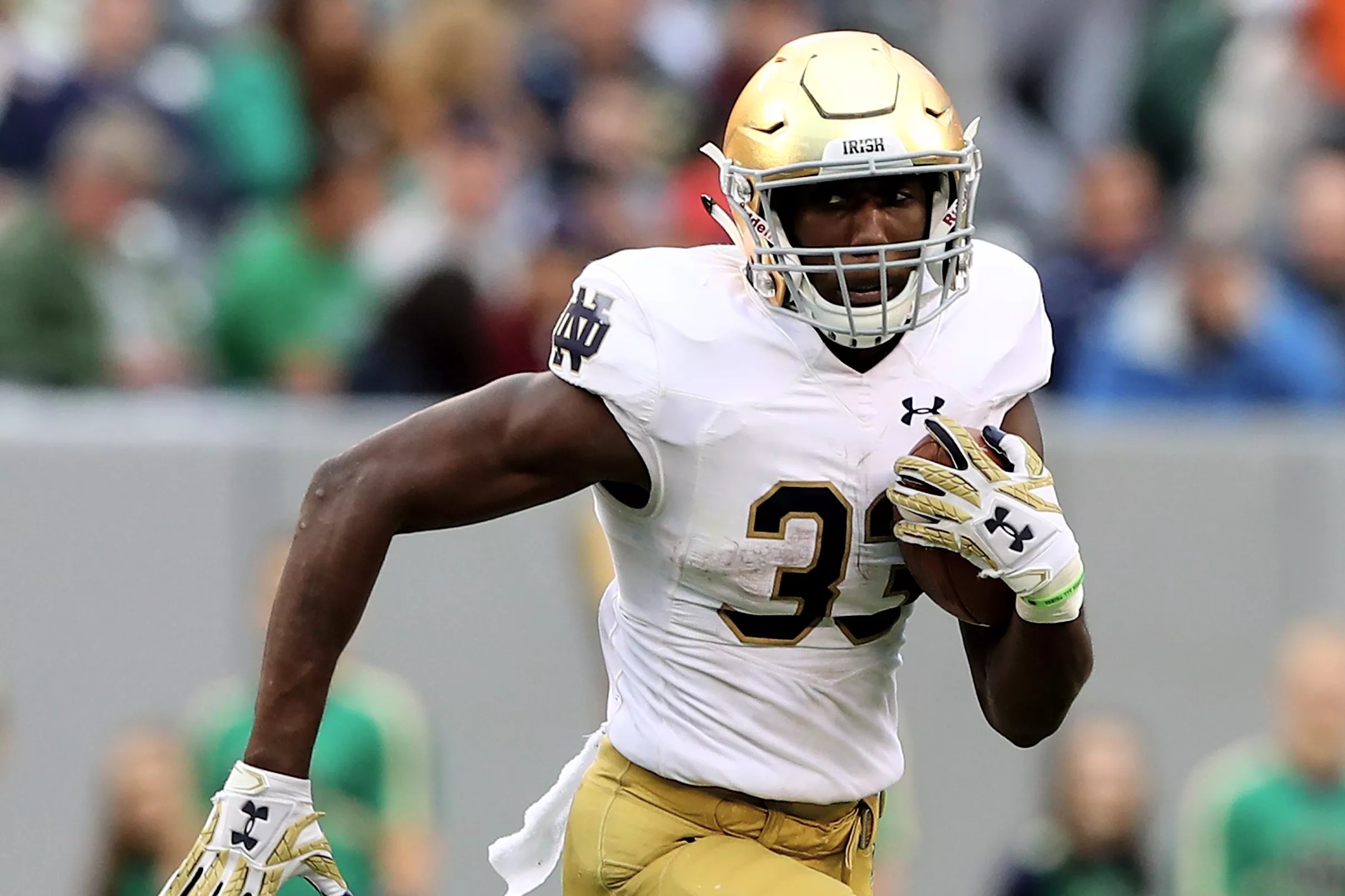 Notre Dame Football: Josh Adams Has His Own Heisman Website, #33Trucking