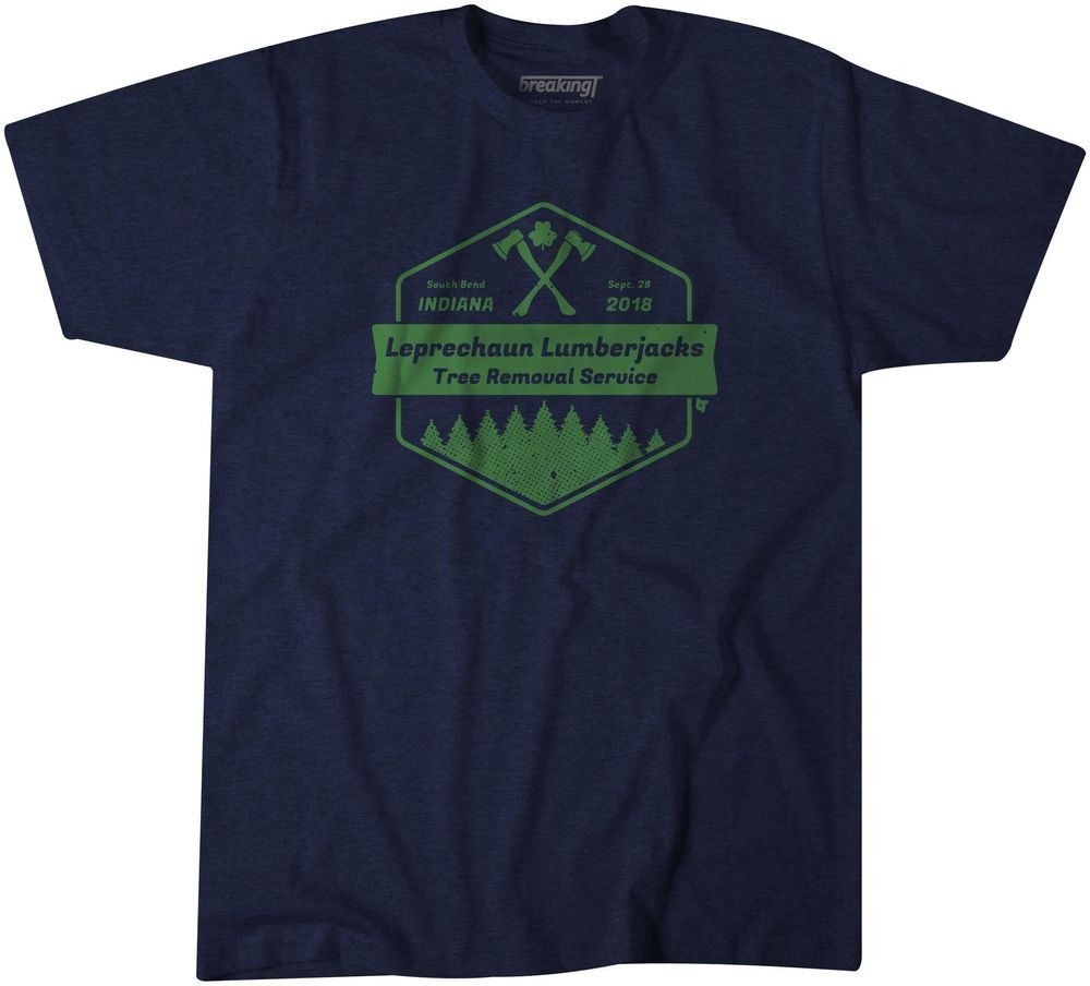 Notre Dame Football: Leprechaun Lumberjack Shirts Are HERE