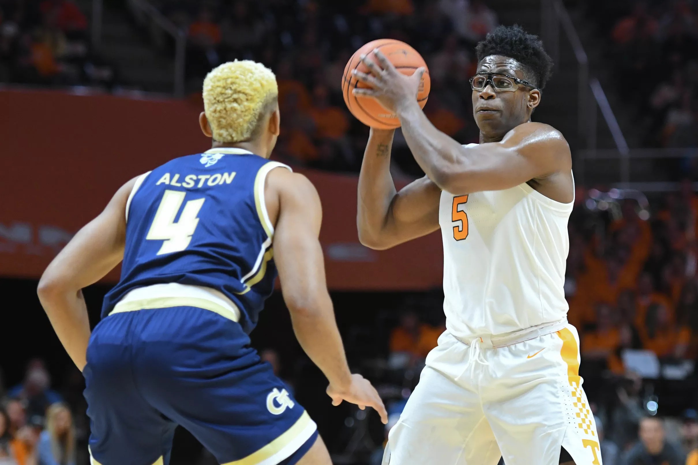 Men’s Basketball: Georgia Tech Yellow Jackets vs Tennessee Volunteers ...