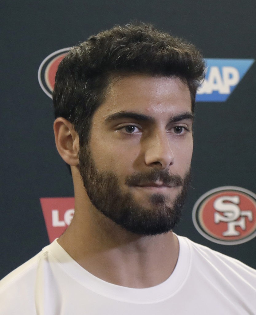 Jimmy Garoppolo: “Life is different now.”