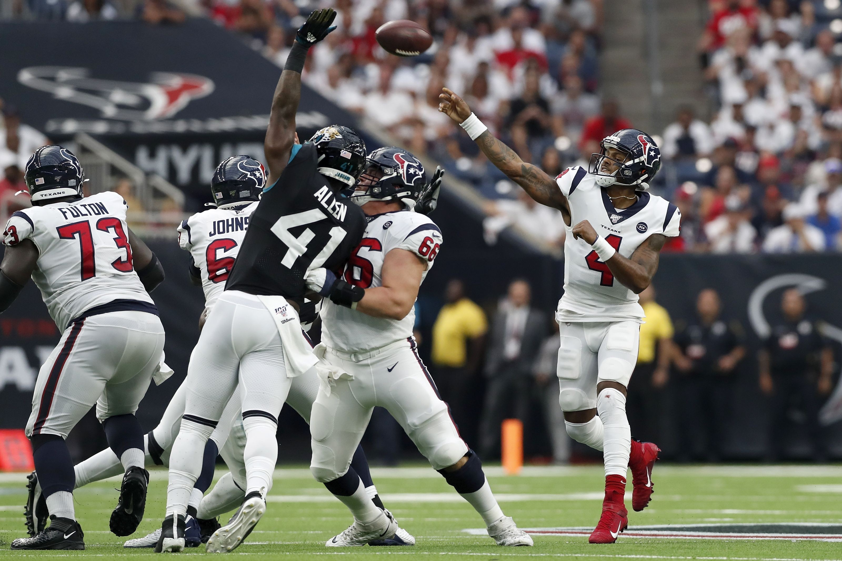 Houston Texans offense could improve with Tytus Howard back in the fold