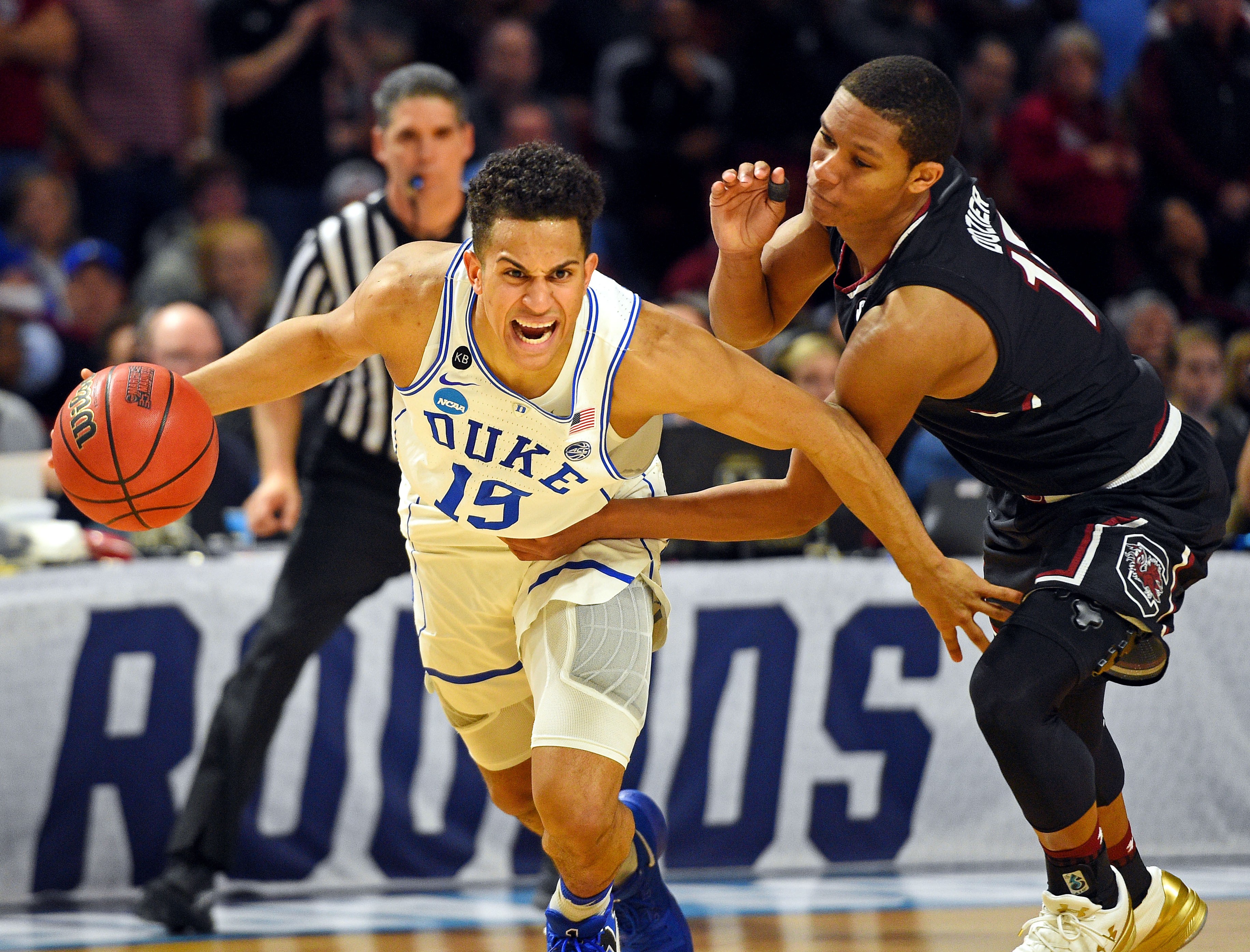 Charlotte Hornets interview Frank Jackson at NBA Draft Combine