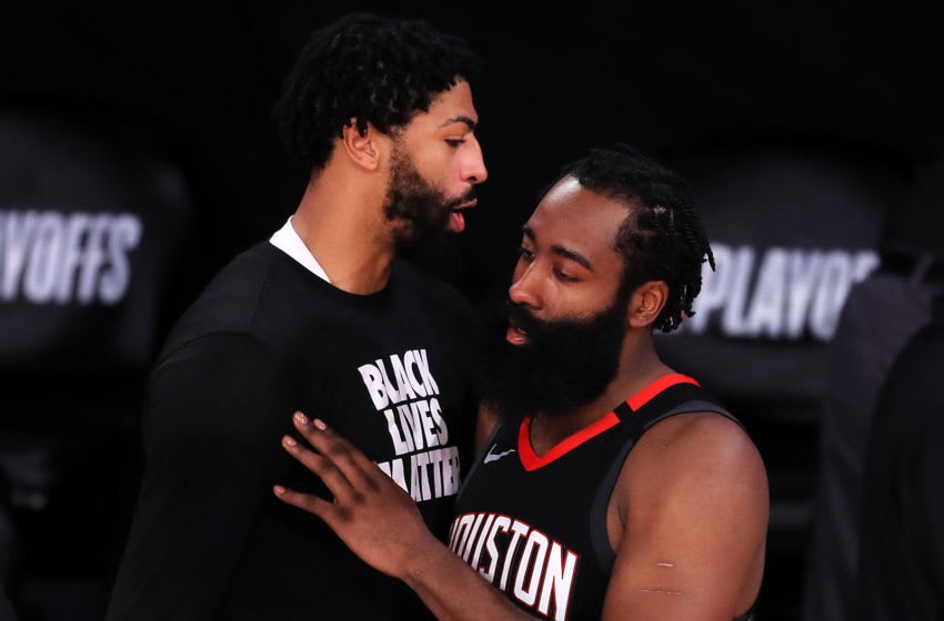 Anthony Davis puts Rockets’ James Harden in elite company