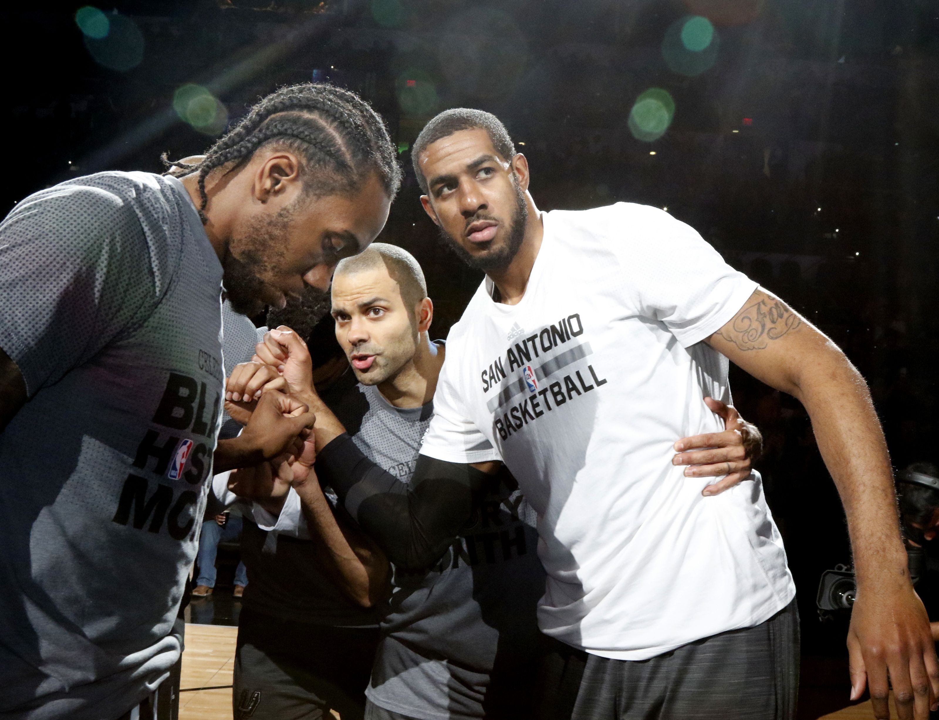 San Antonio Spurs: LaMarcus Aldridge and Kawhi Leonard reunite for the ...