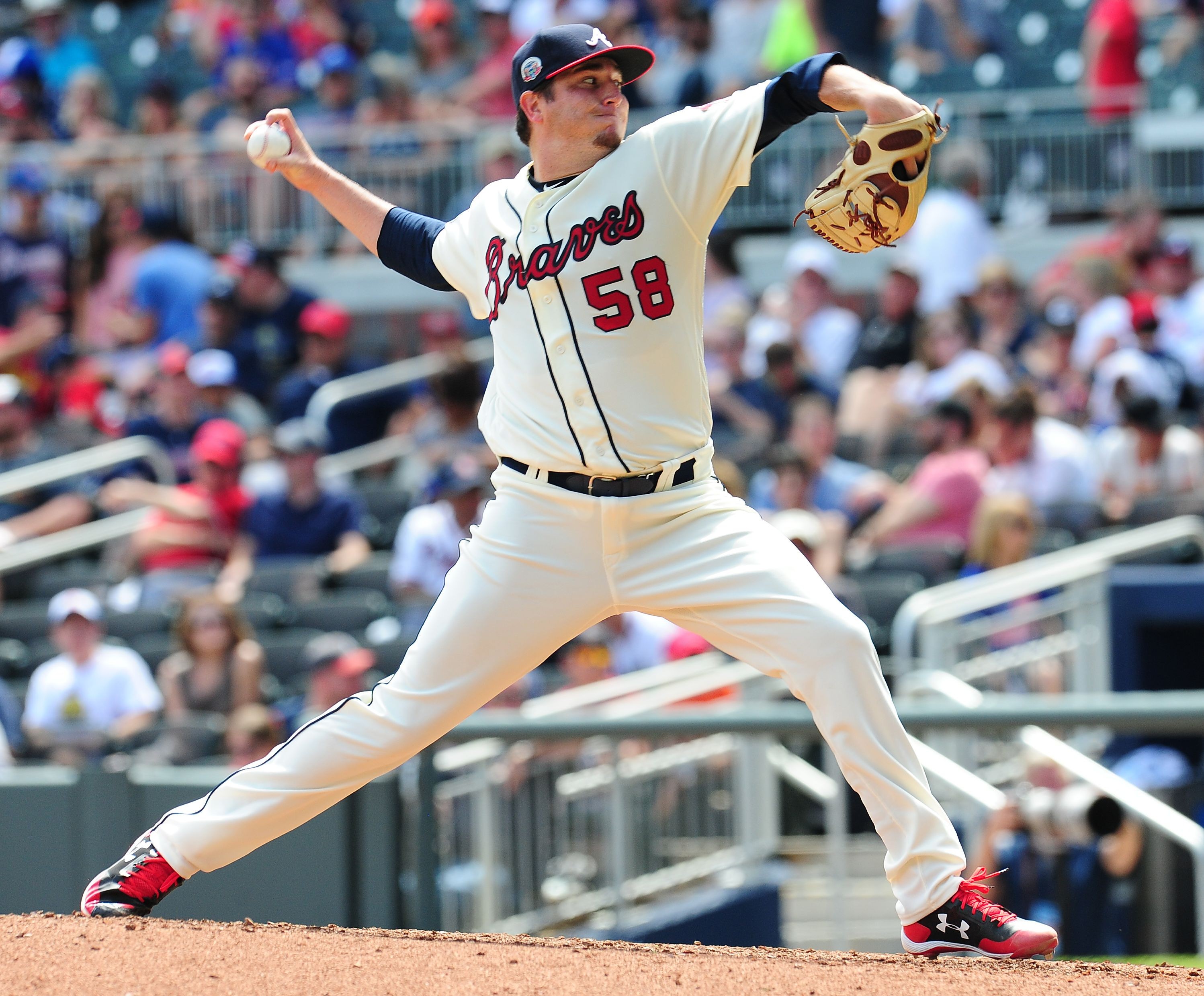 Atlanta Braves right-handed relief pitcher, Luke Jackson, returns to ...