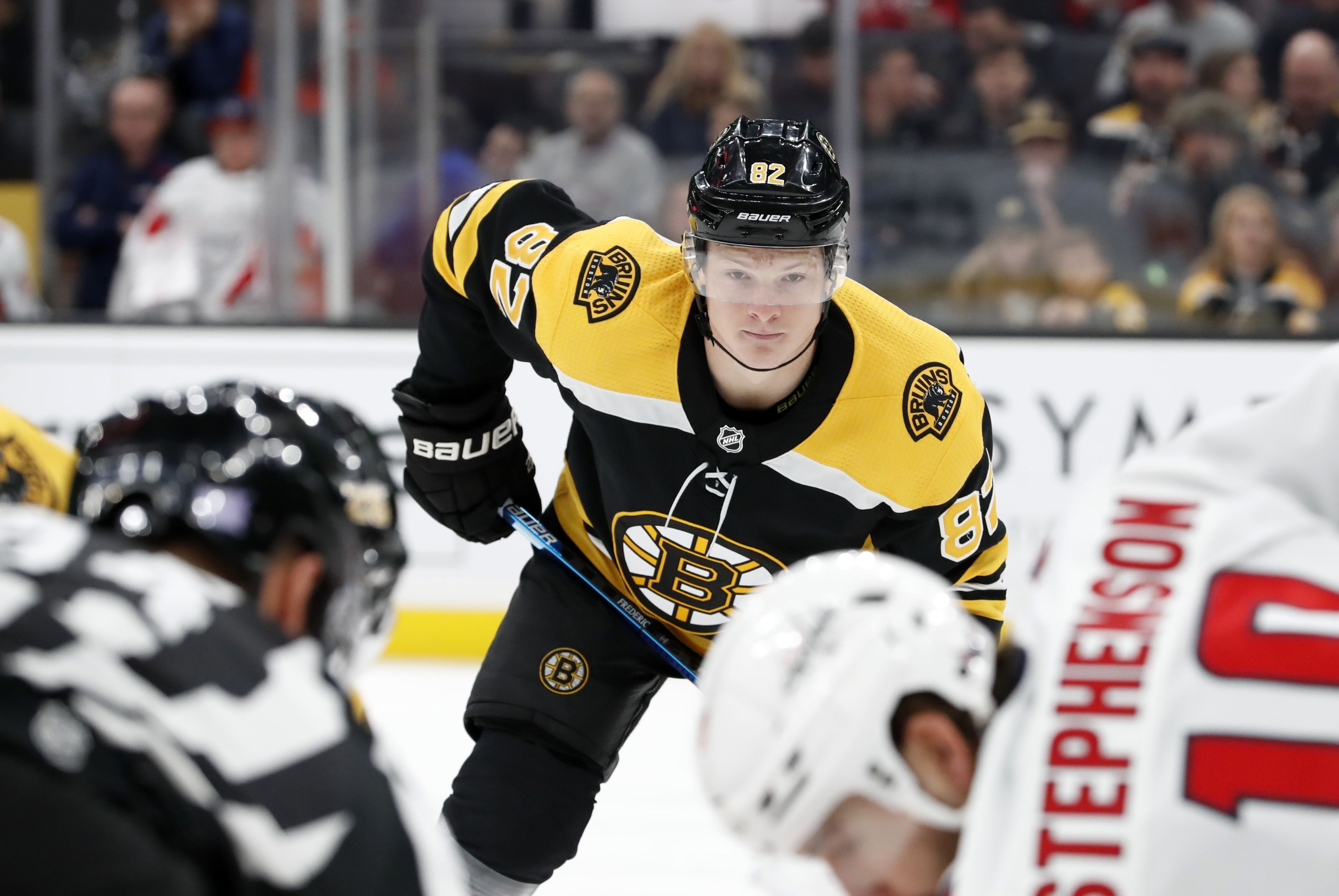 Boston Bruins: Trent Frederic adds a unique element to the system