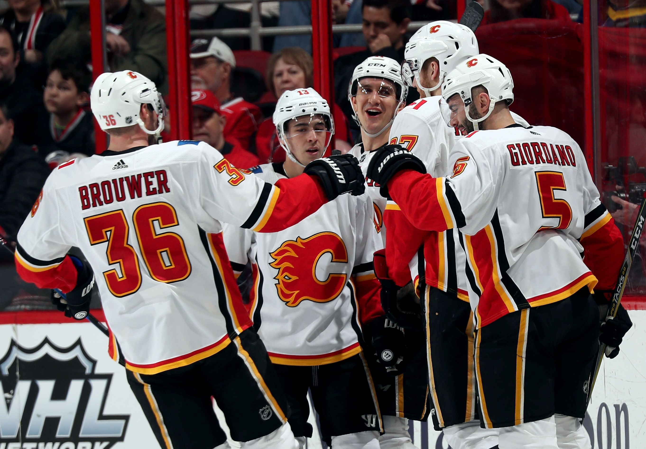 Хоккеисты Calgary Flames