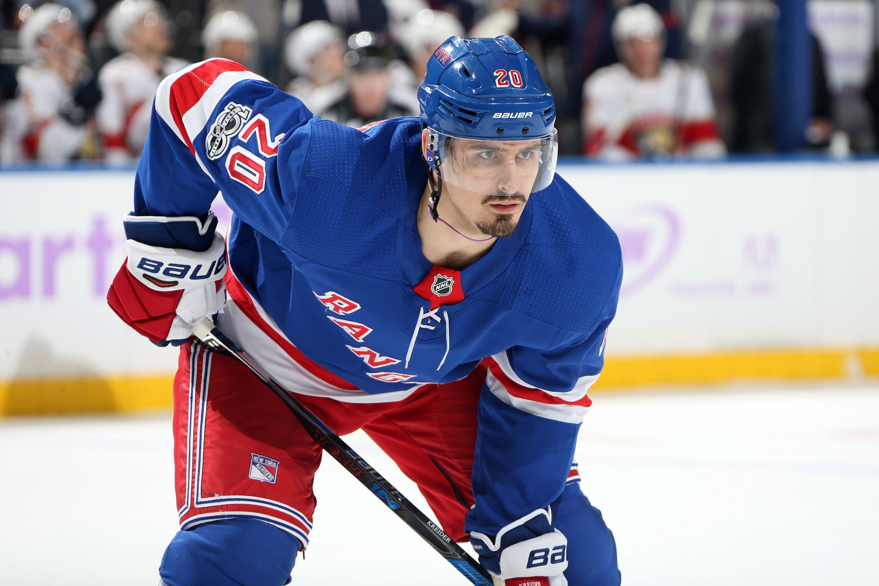 New York Rangers: With Chris Kreider out indefinitely, Lettieri fills in