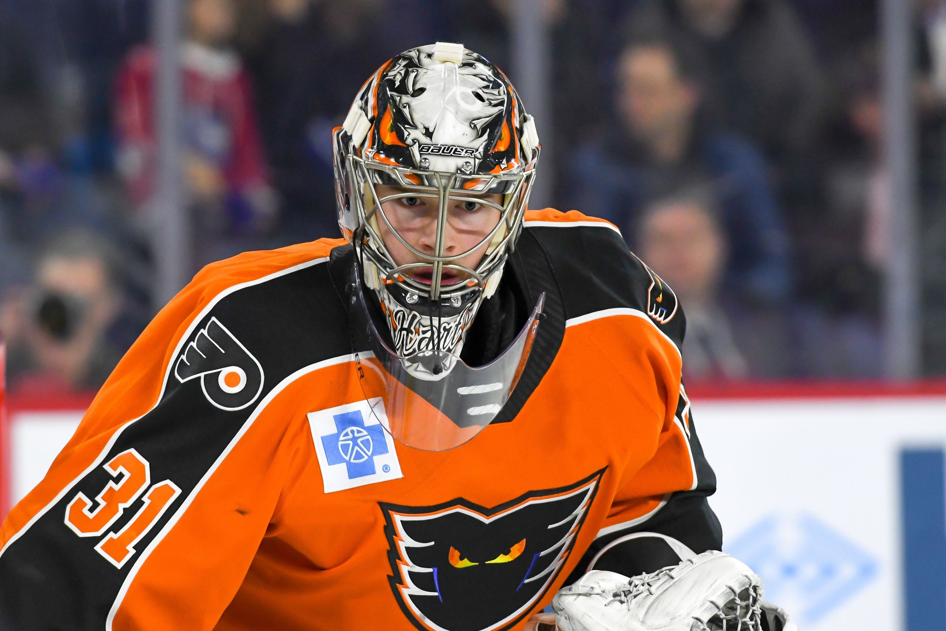 Carter Hart to make NHL debut for Philadelphia Flyers vs Red Wings