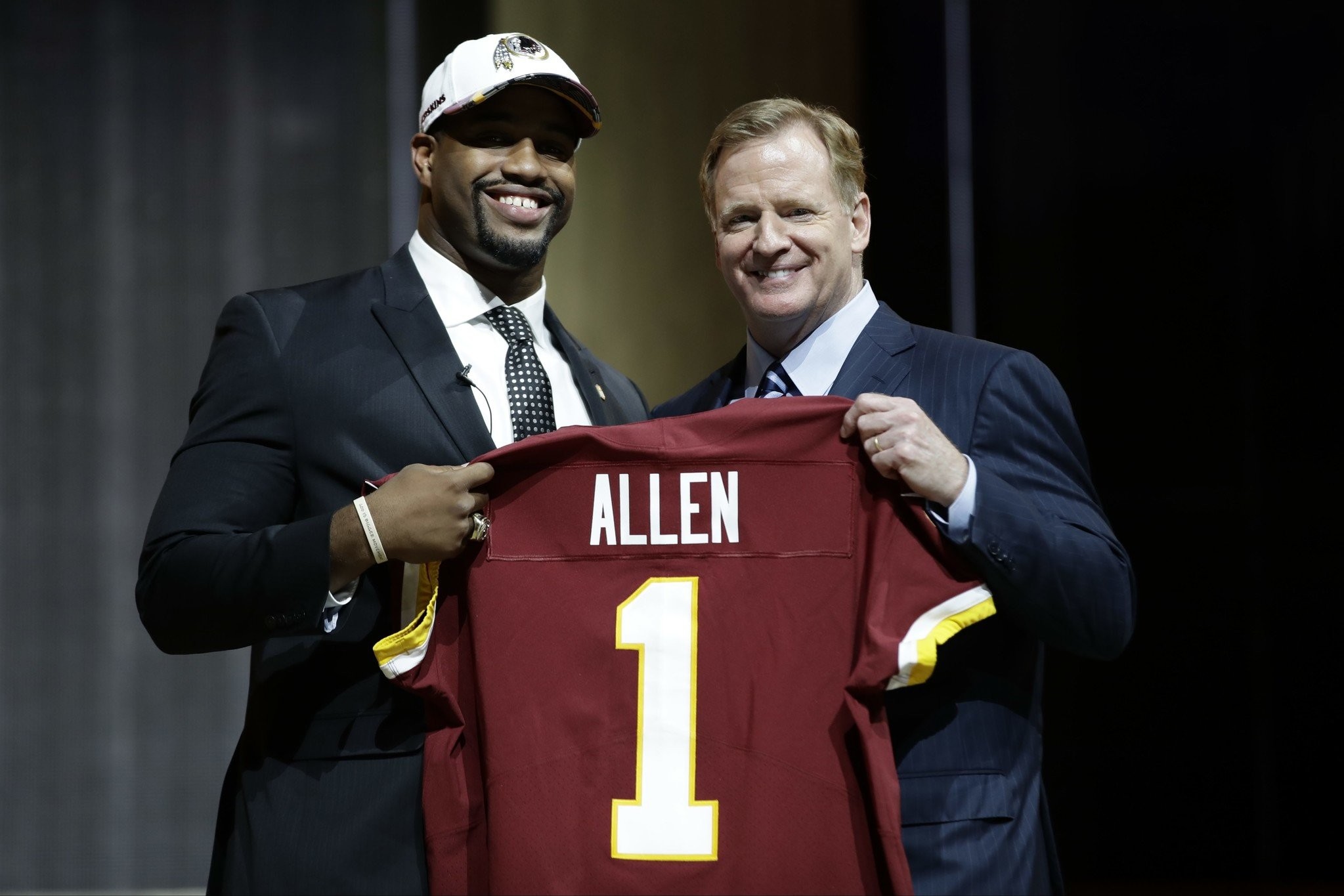 Jonathan Allen spent 2 'agonizing' hours waiting for Washington draft pick