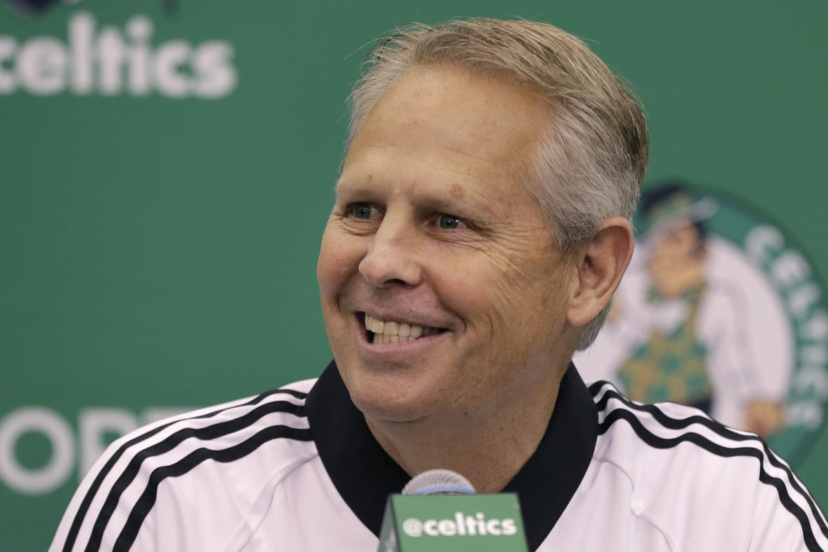 Danny Ainge won the staredown with Cleveland