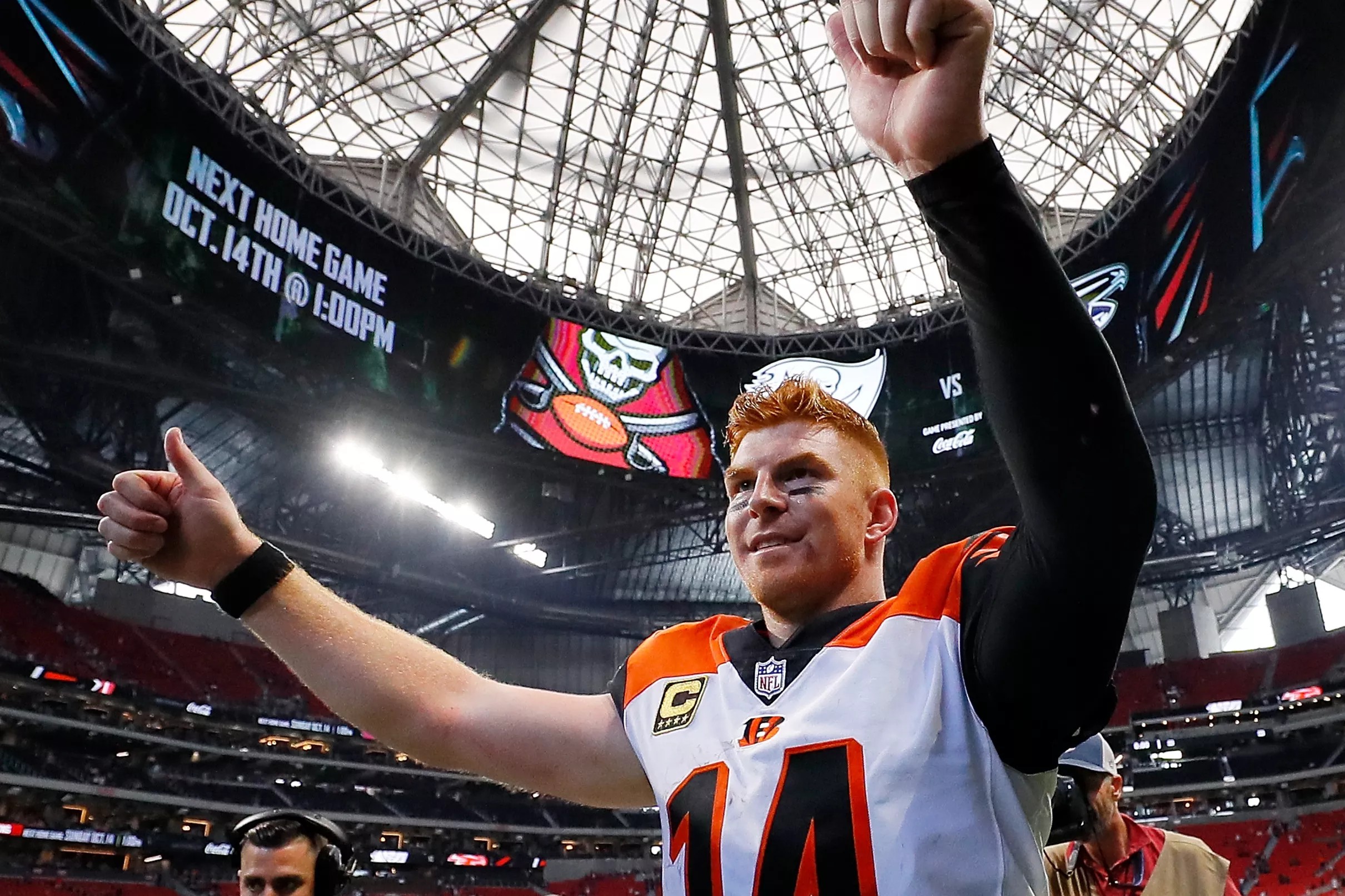 Bengals fans brought the heat to Atlanta