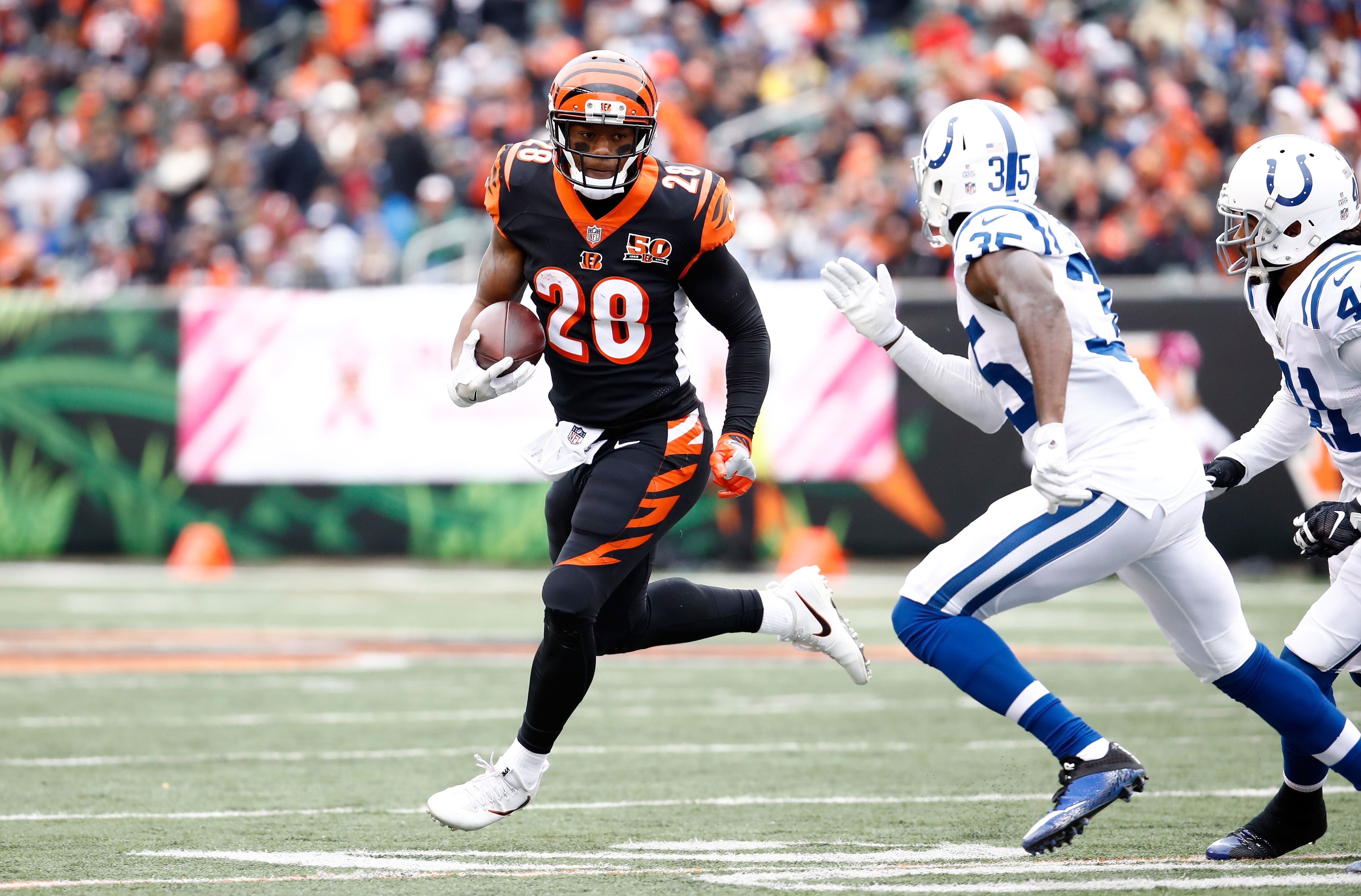 Joe Mixon to be lead back for Bengals in 2018