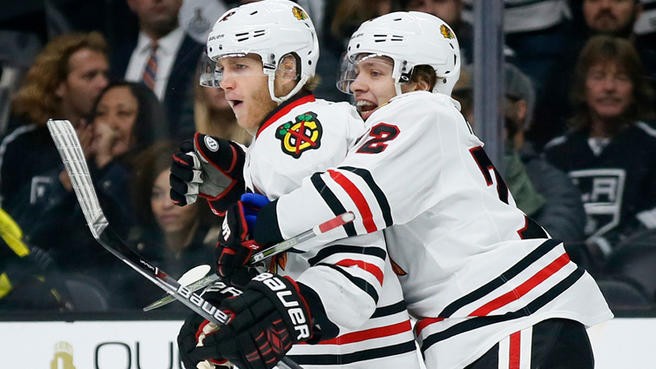 All the feels: Patrick Kane reflects on chemistry with Artemi Panarin