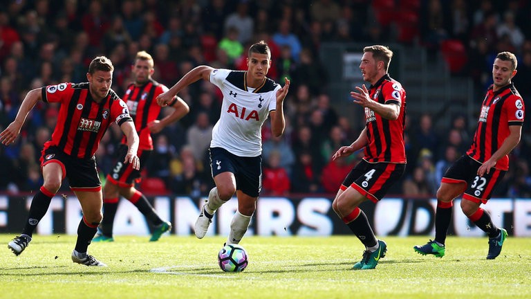 Bournemouth vs Tottenham Hotspur confirmed starting line-ups