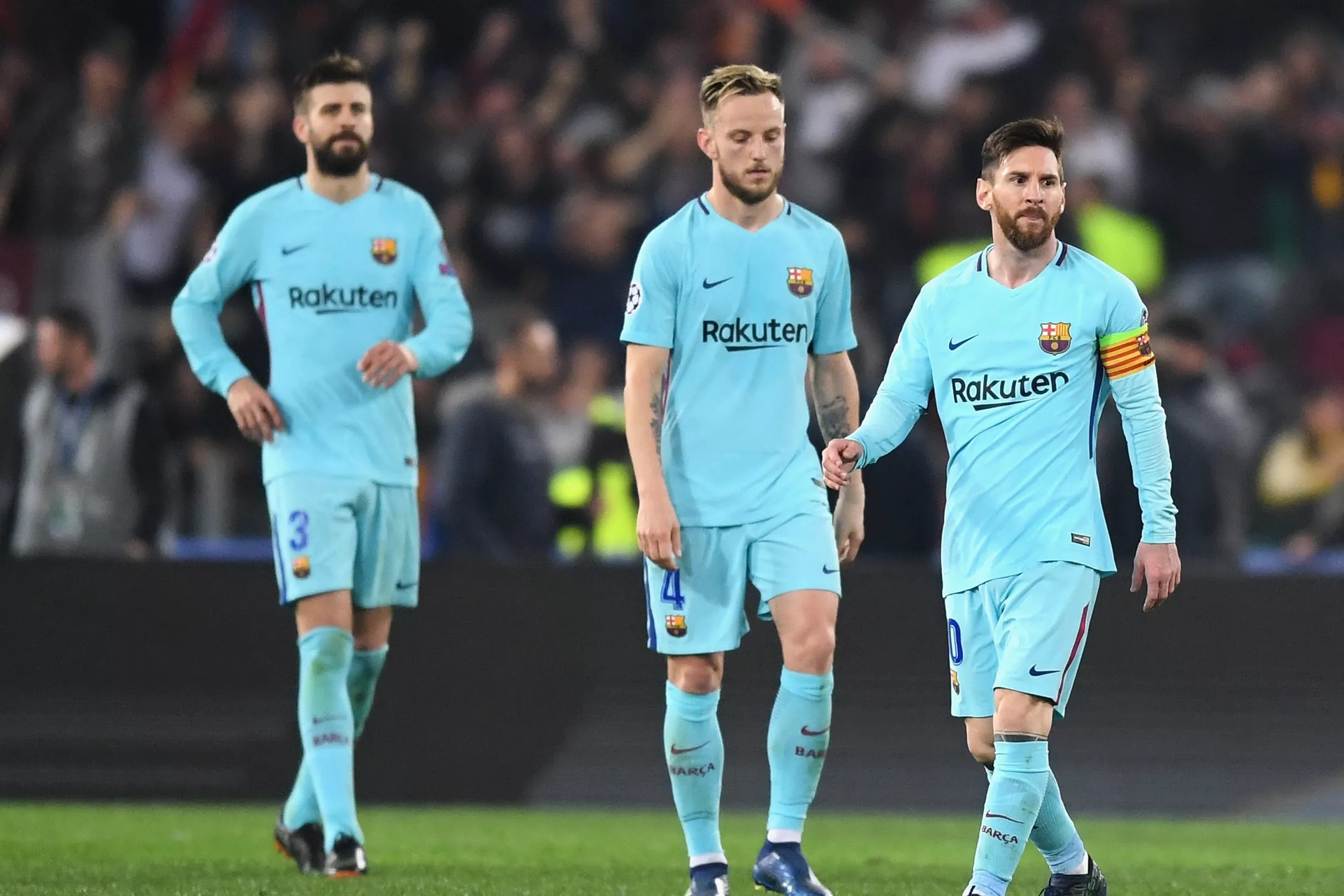 UEFA Champions League: Roma 3-0 Barcelona Player Ratings