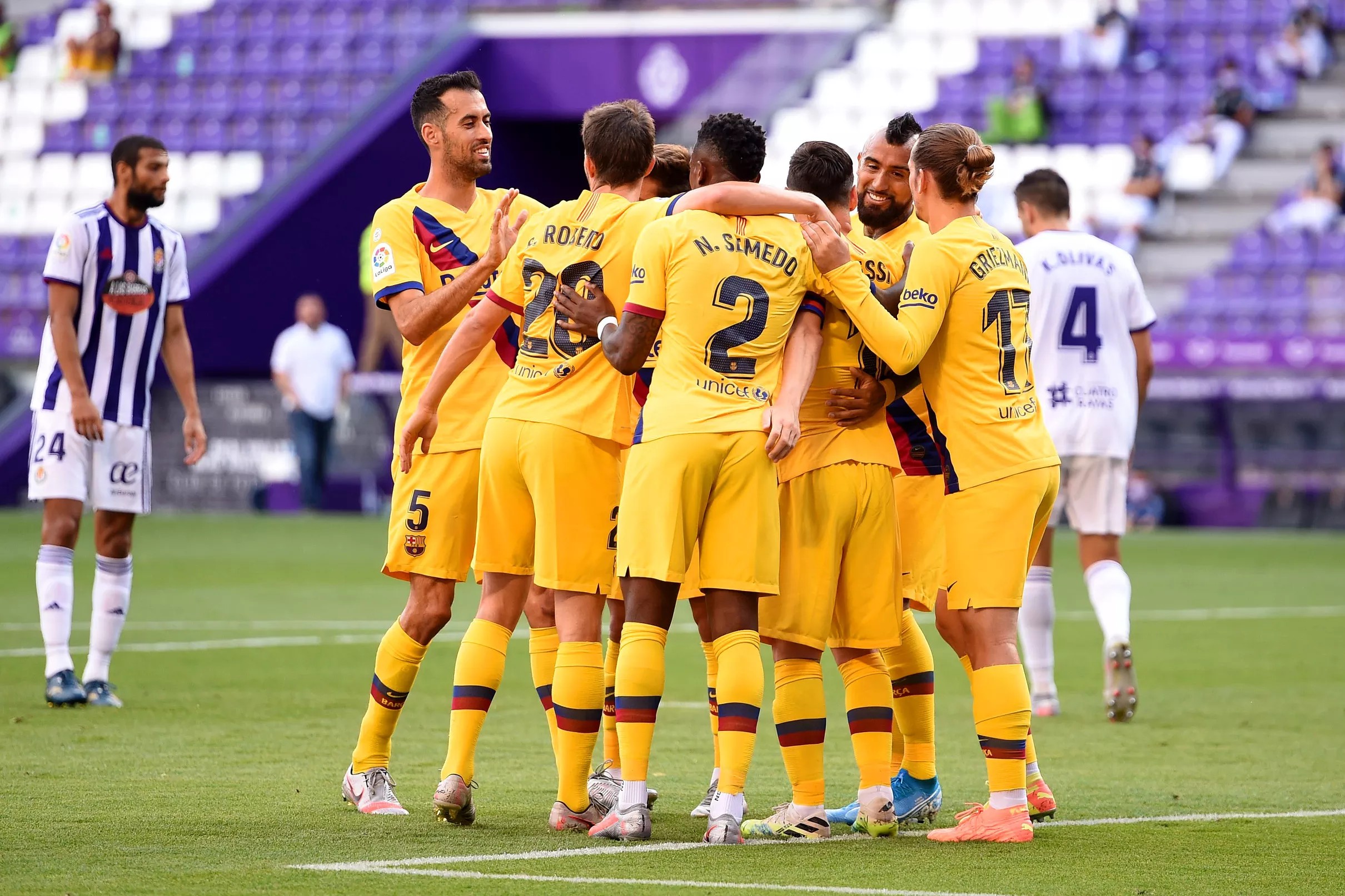Real Valladolid vs Barcelona, La Liga: Final Score 0-1, Barça dominate