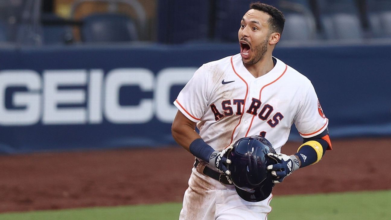 Carlos Correa plays hero for Houston Astros with walk-off HR in ALCS Game 5