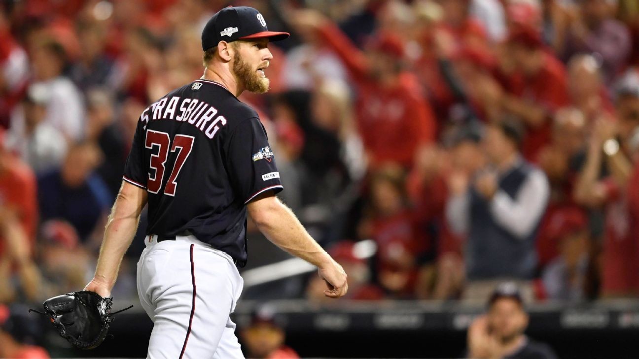 Stephen Strasburg keeps Nationals' rotation on a serious roll