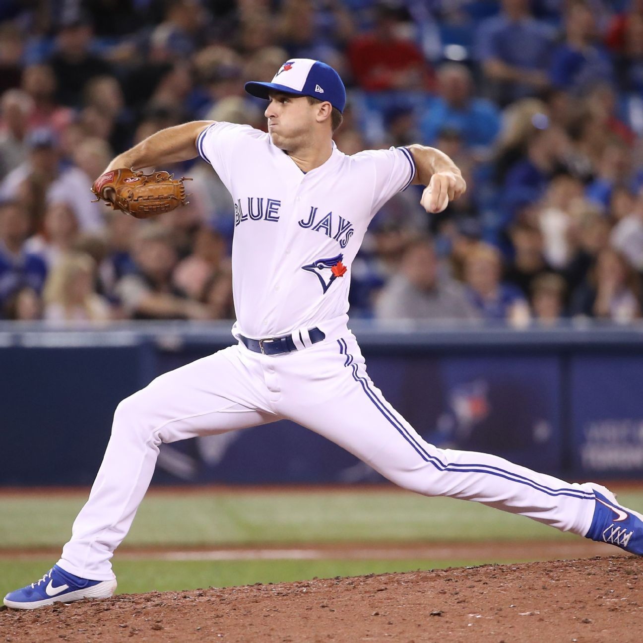 Blue Jays' Pannone strikes out side on 9 pitches