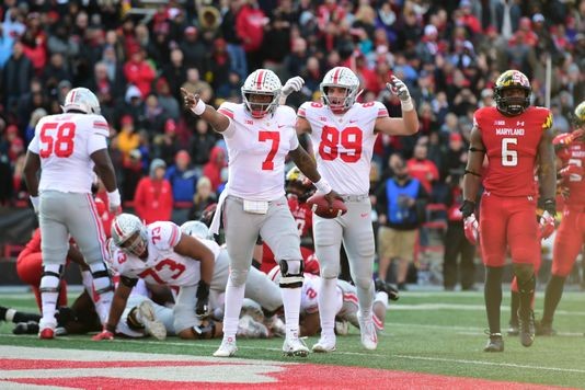 No. 8 Ohio State keeps playoff hopes alive by surviving at Maryland in ...