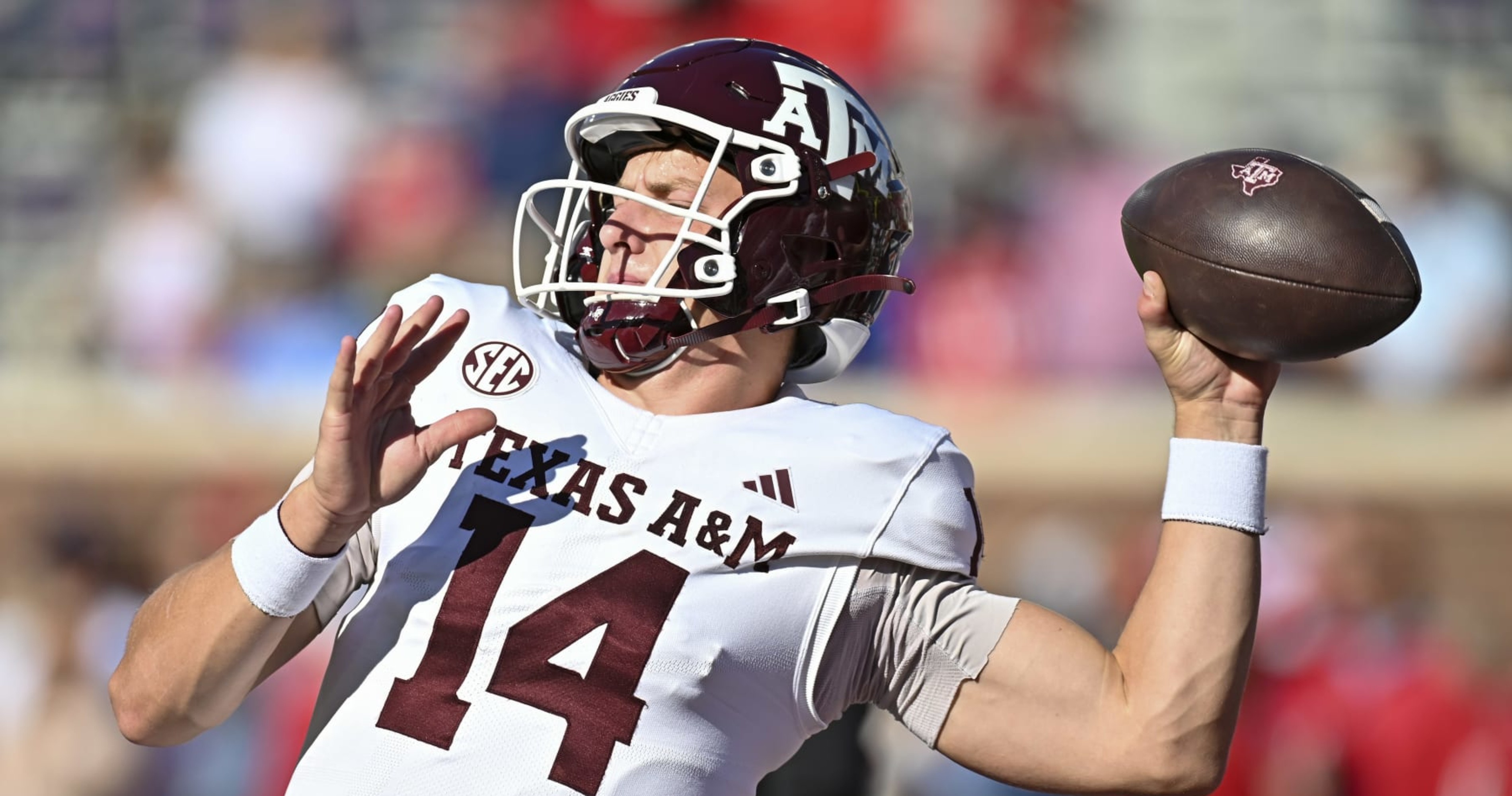 Max Johnson Transfers to UNC from Texas A&M Amid Drake Maye NFL Draft Buzz