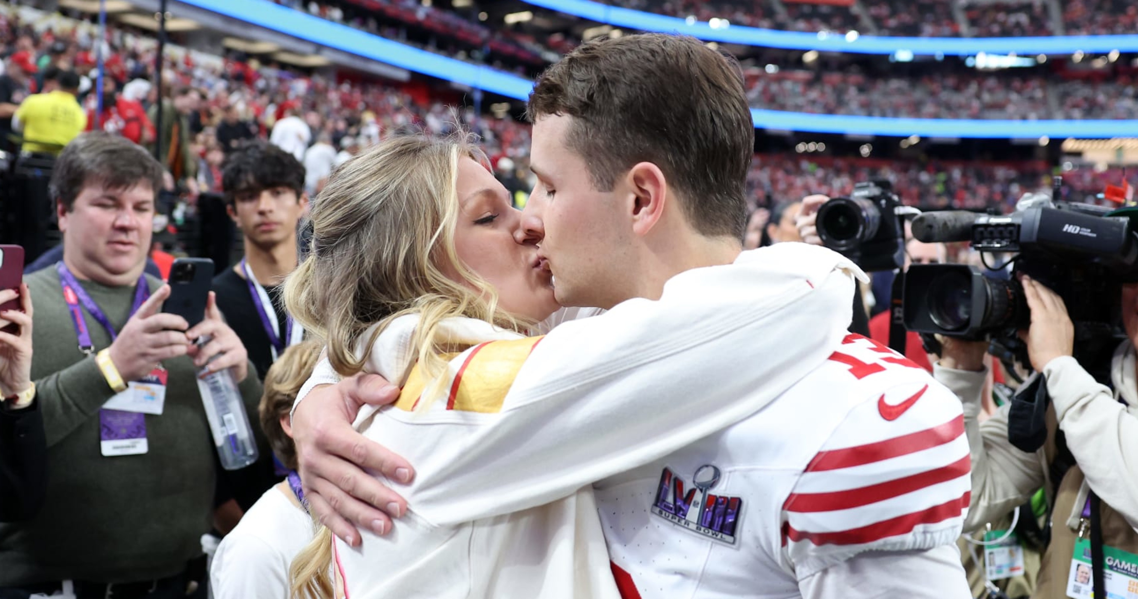 Photos: 49ers QB Brock Purdy Marries Girlfriend Jenna Brandt in Iowa